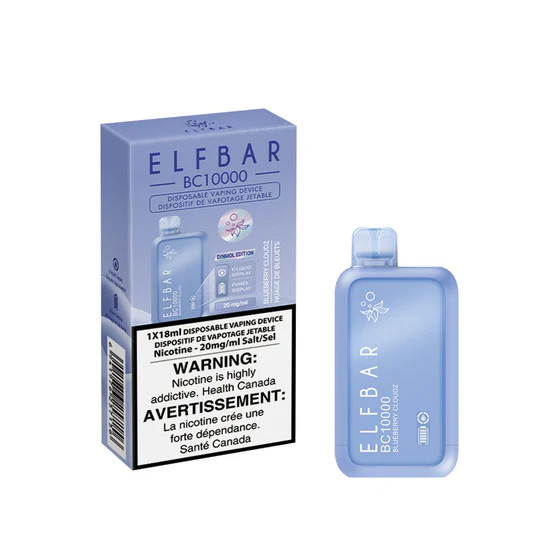 Elf Bar BC10000 Disposable Vape - Blueberry Cloudz
