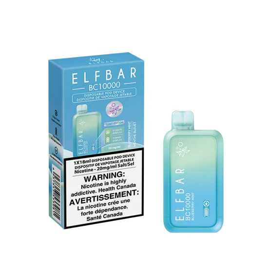 Elf Bar BC10000 Disposable Vape - Blueberry Mint
