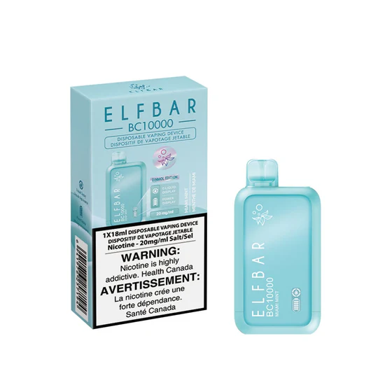 Elf Bar BC10000 Disposable Vape - Miami Mint