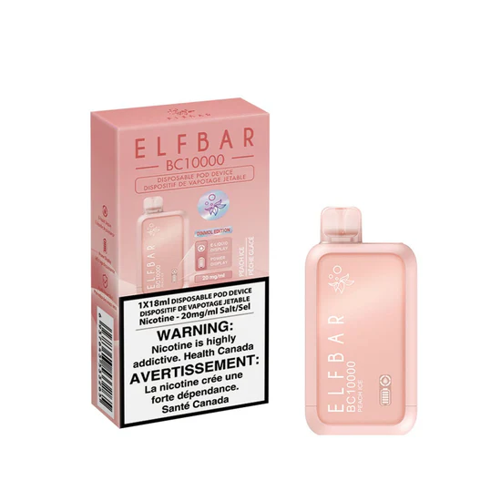 Elf Bar BC10000 Disposable Vape - Peach Ice