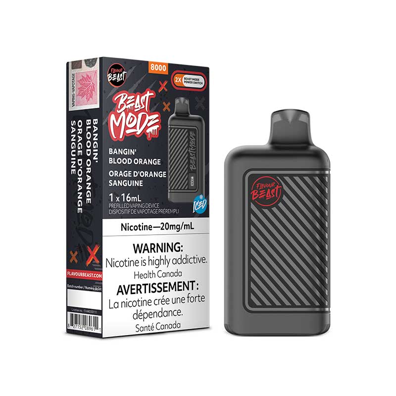 Flavour Beast Beast Mode 8K Disposable - Bangin' Blood Orange