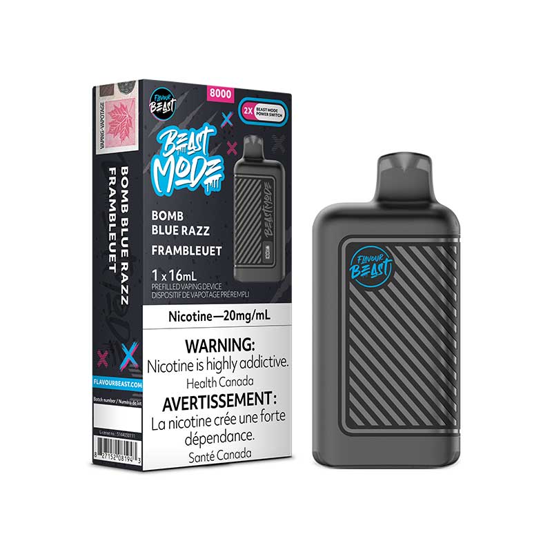 Flavour Beast Beast Mode 8K Disposable - Bomb Blue Razz