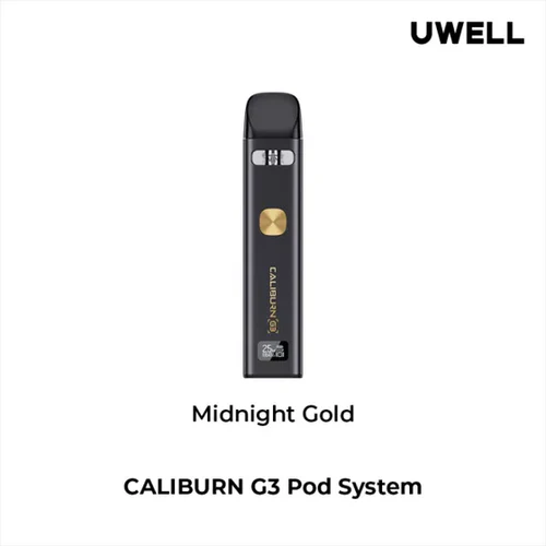 UWELL Caliburn G3 Kit - Midnight Gold